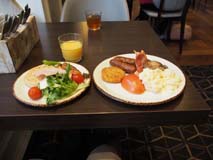 朝食ビュッフェ